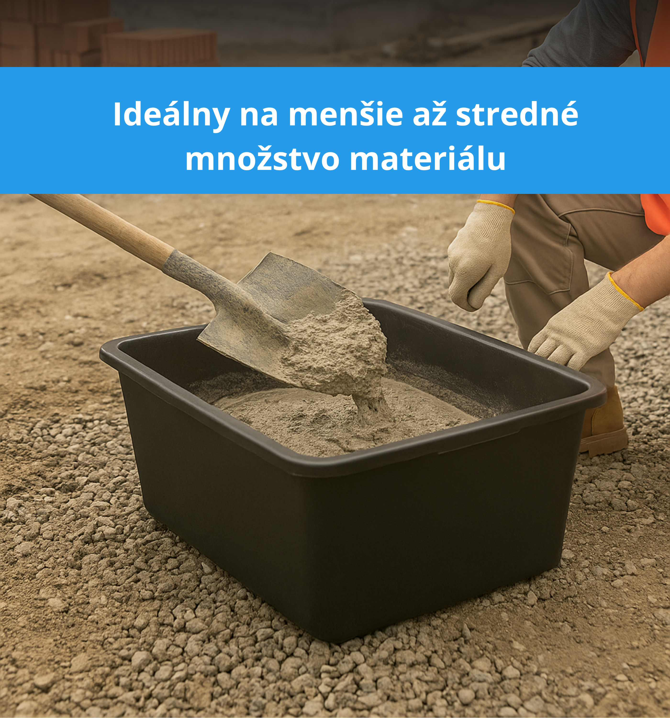 plastový maltovník